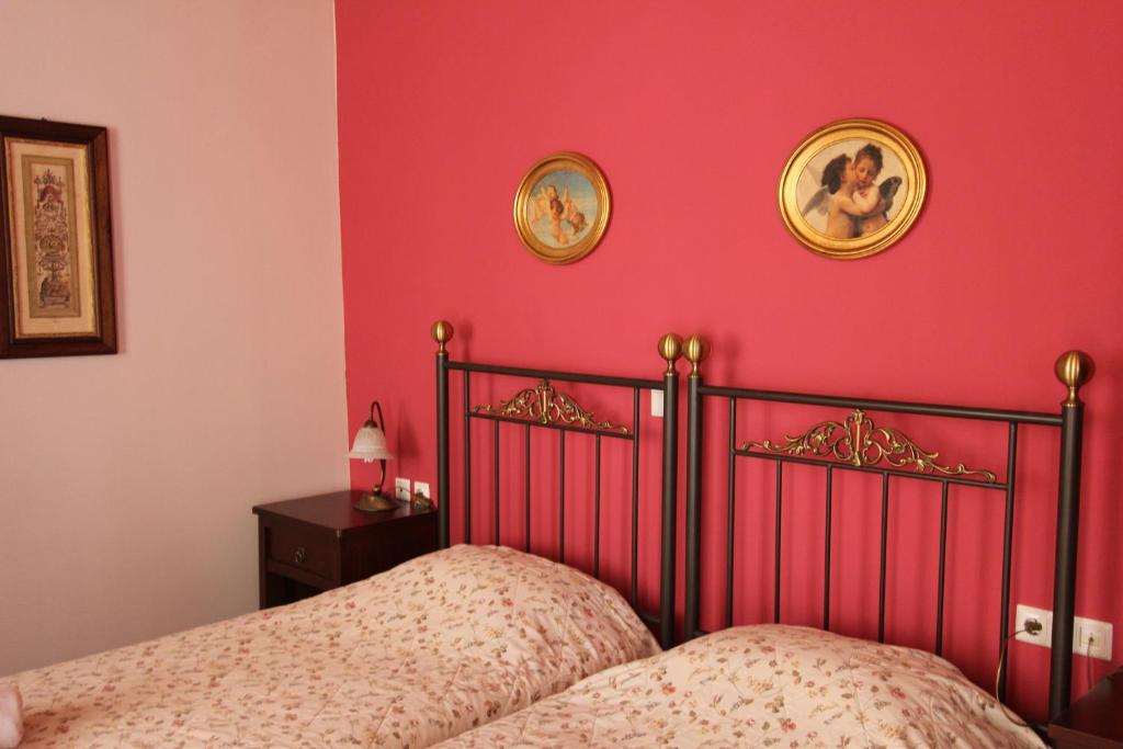 Letto o letti in una camera di Polyxenia Hotel