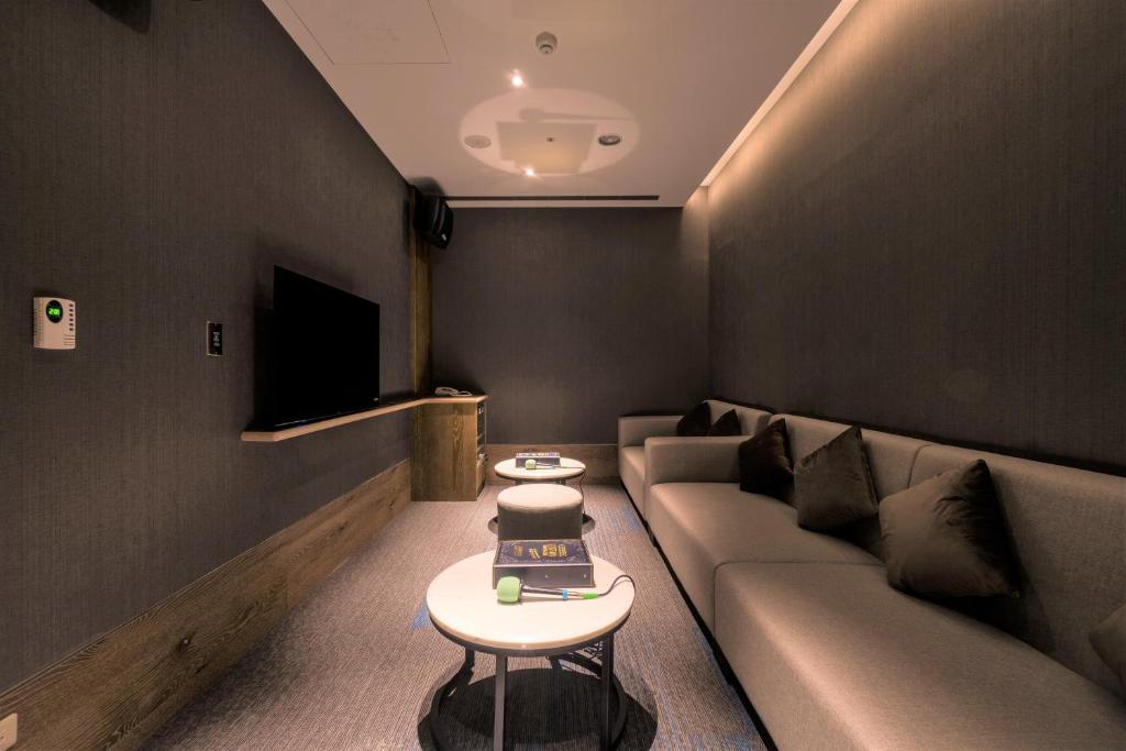 Posezení v ubytování Evergreen Palace Hotel Chiayi
