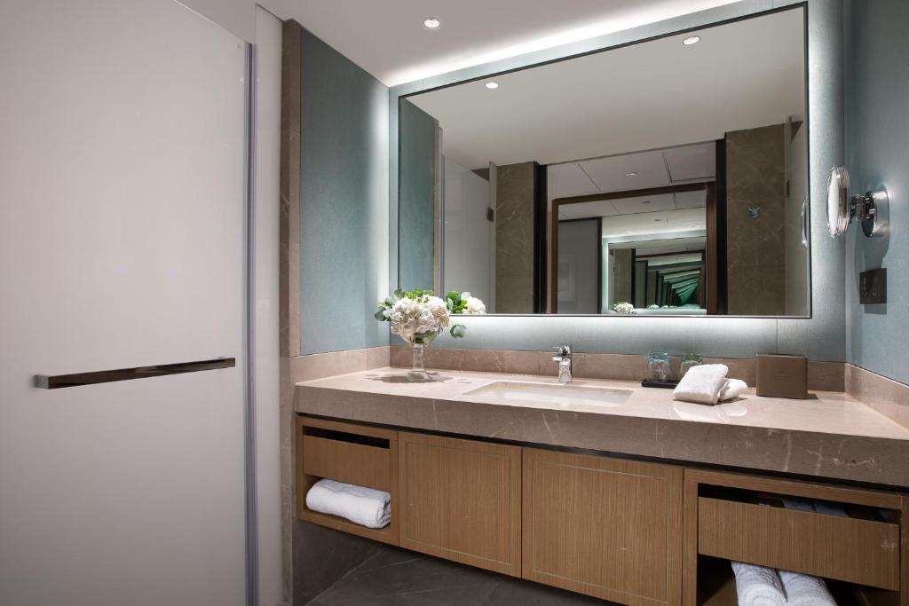 Koupelna v ubytování Foreign Trade Centre C&D Hotel,Fuzhou