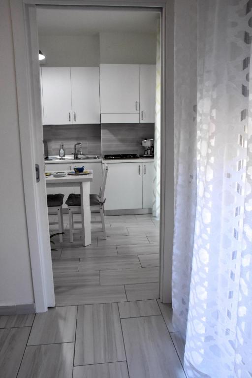 Kuchyň nebo kuchyňský kout v ubytování B&B Audafra