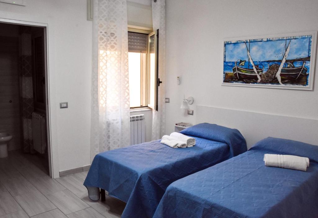 Postel nebo postele na pokoji v ubytování B&B Audafra