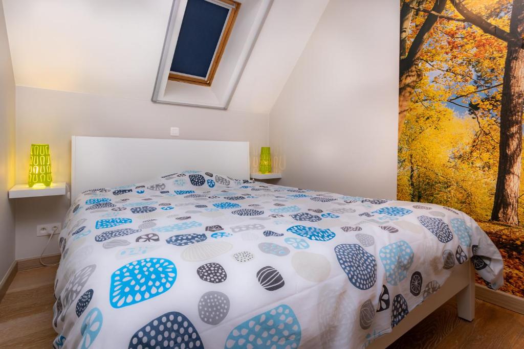 Postel nebo postele na pokoji v ubytování "Ter Ename n°2"