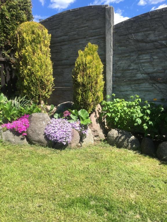 Zahrada ubytování Kaszubskie Apartamenty nad jeziorem