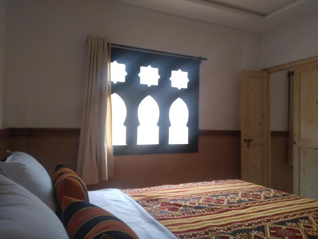 Postel nebo postele na pokoji v ubytování Riad Bab Imlil