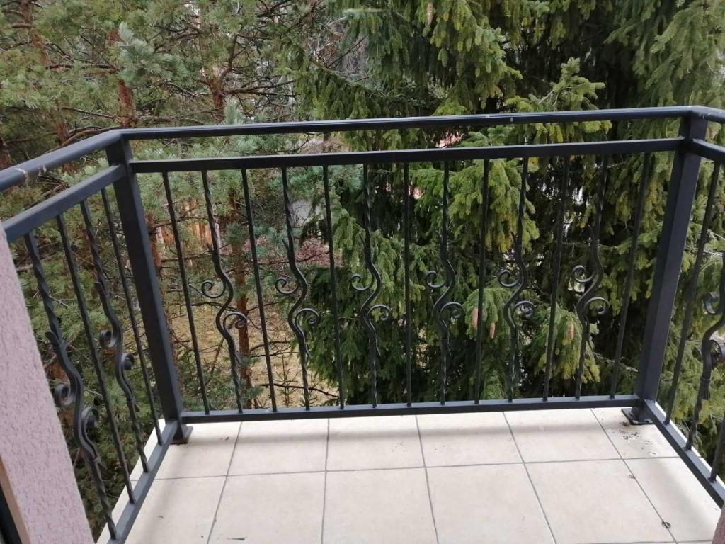 Balkón nebo terasa v ubytování Vila Meridijan