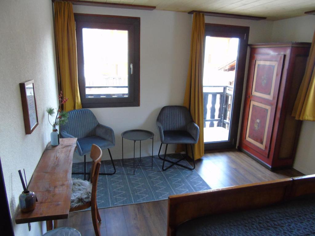 Posezení v ubytování Room's chez BeNi