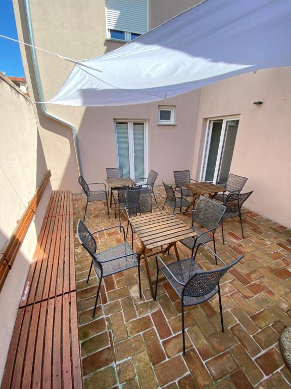 Balkón nebo terasa v ubytování Guest House Via Flavia