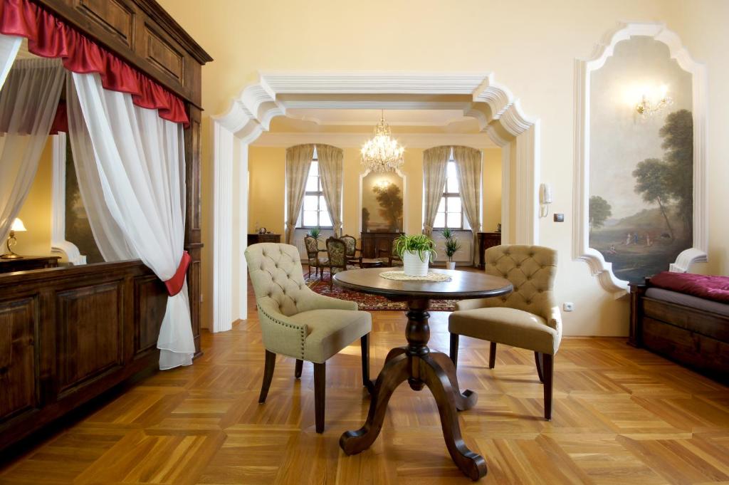 Posezení v ubytování Palace Kutná Hora