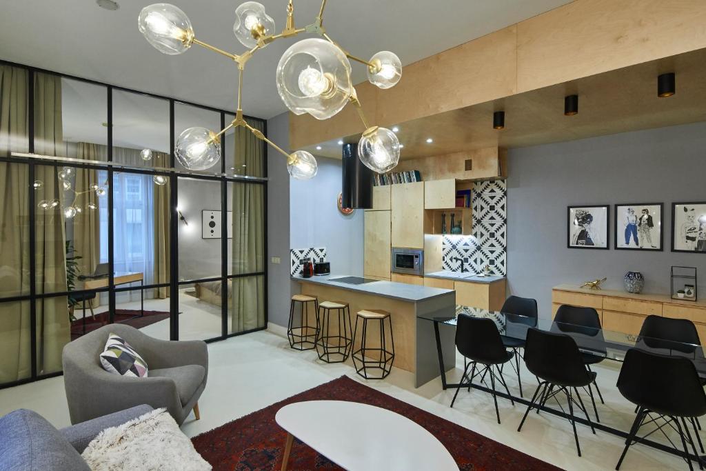 ORANGEHOMES Unique design 3 bathrooms flat 1072 Budapest, 32 Rákóczi út kép - 1