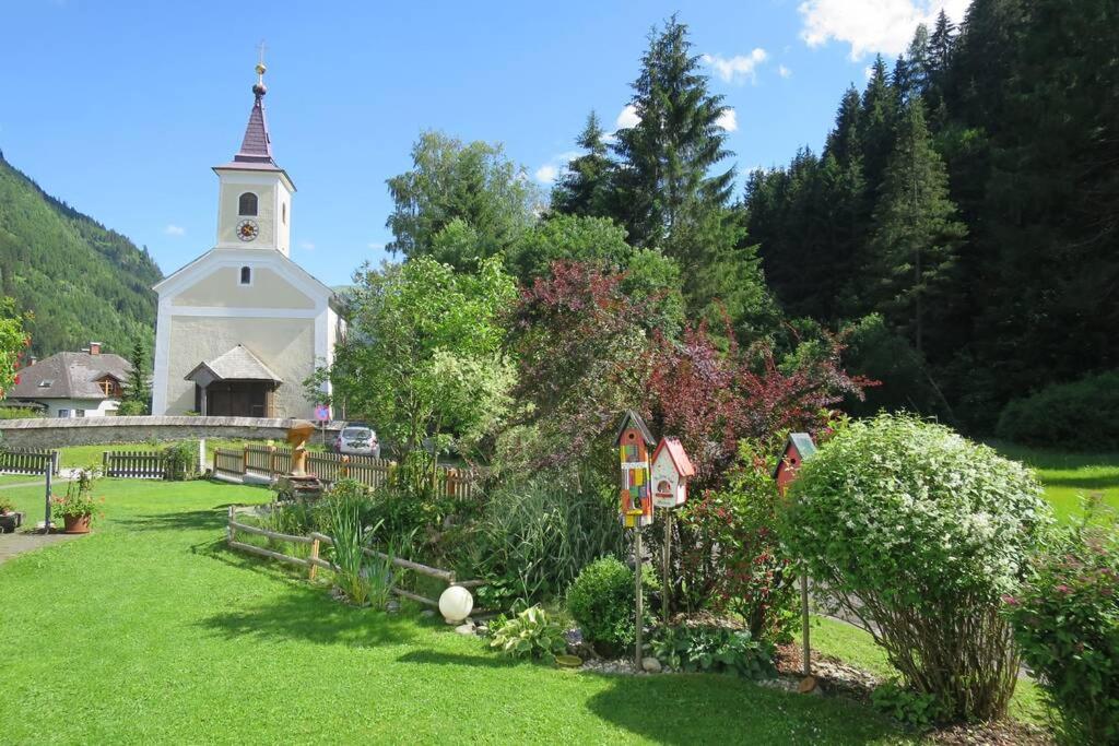 Zahrada ubytování Ferienwohnung Mörsbachblick