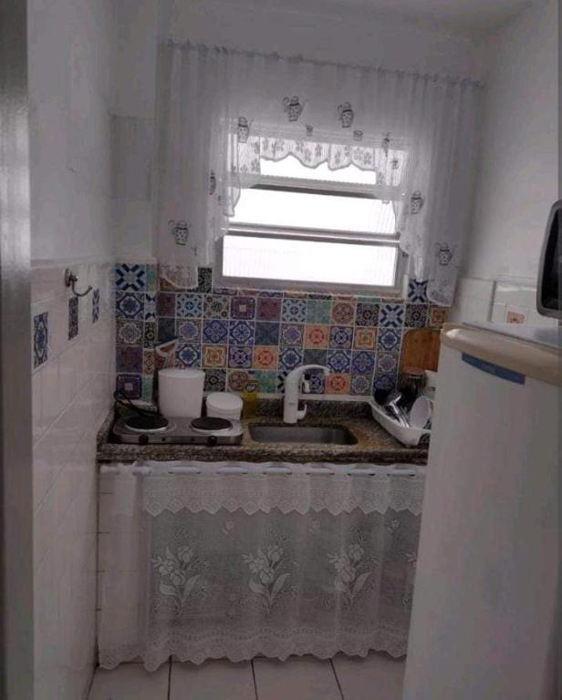  Lindo apto moderno e confortável - Pé na areia
