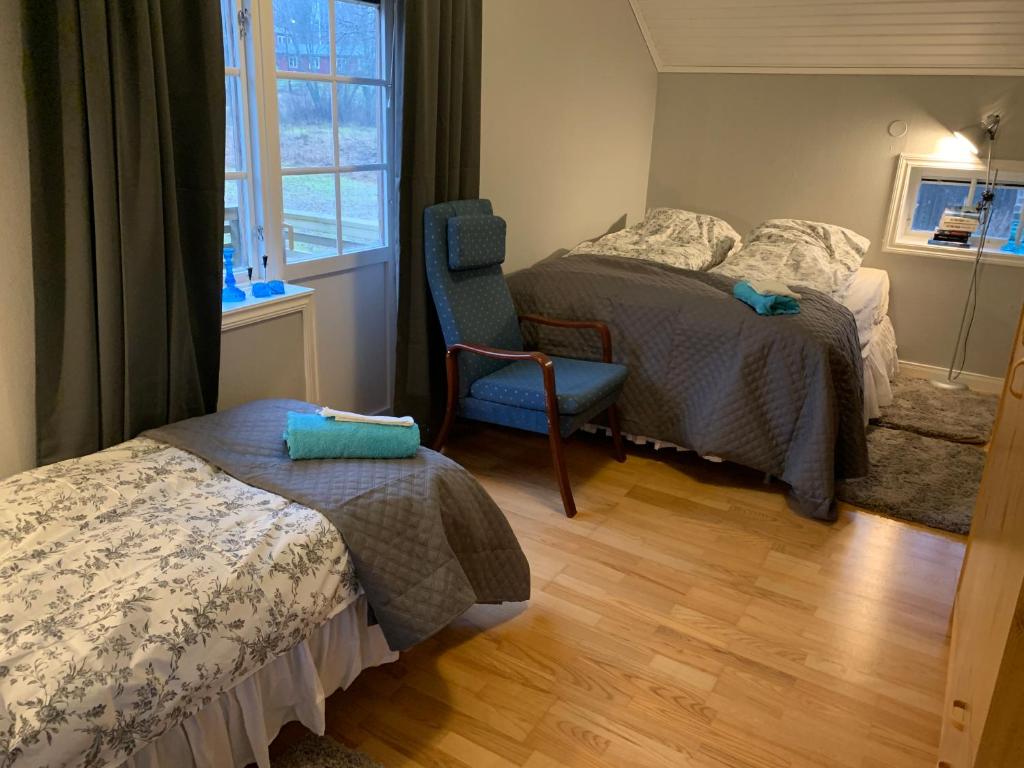 Кровать или кровати в номере Sea Side Cabin