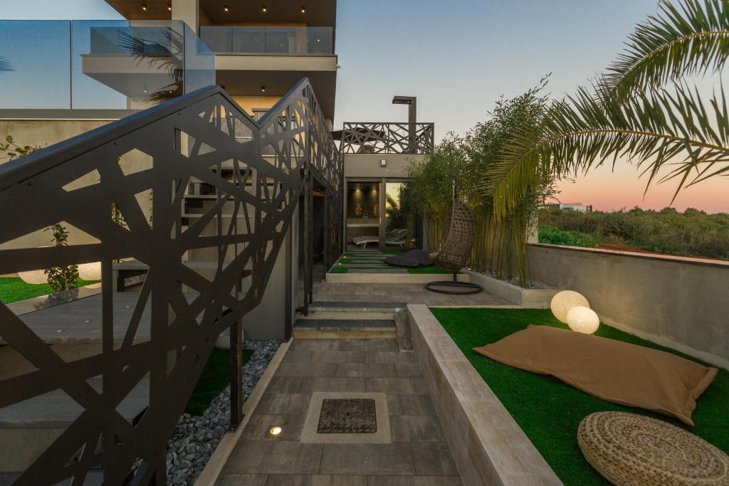 Ein Balkon oder eine Terrasse in der Unterkunft Villa Vie