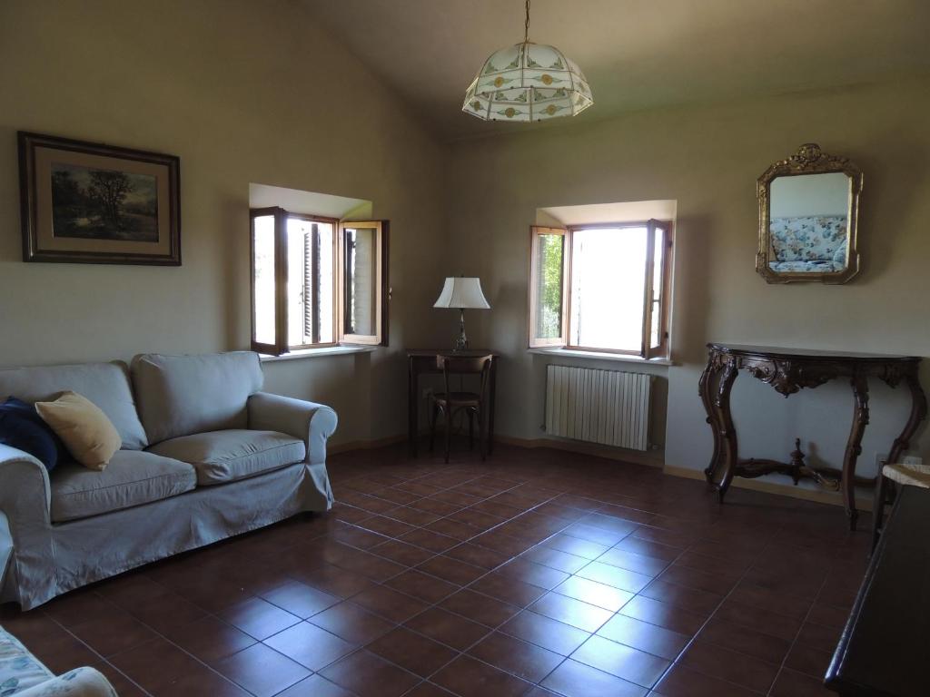 Posezení v ubytování Casa Sabbatini