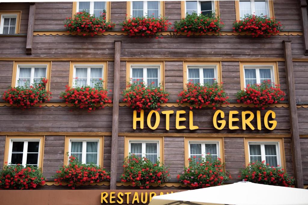 Das Gebäude in dem sich das Hotel befindet