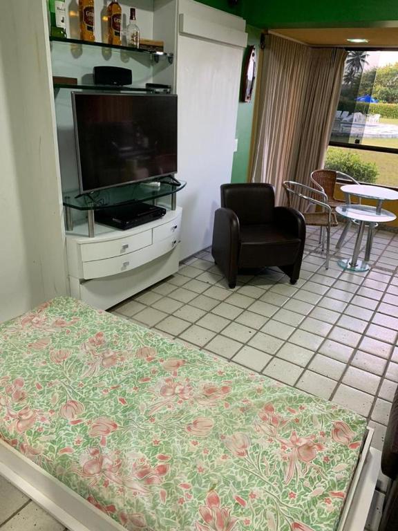  Flat Mobiliado no Condomínio Gavoa Resort - Apt 106 Bloco B