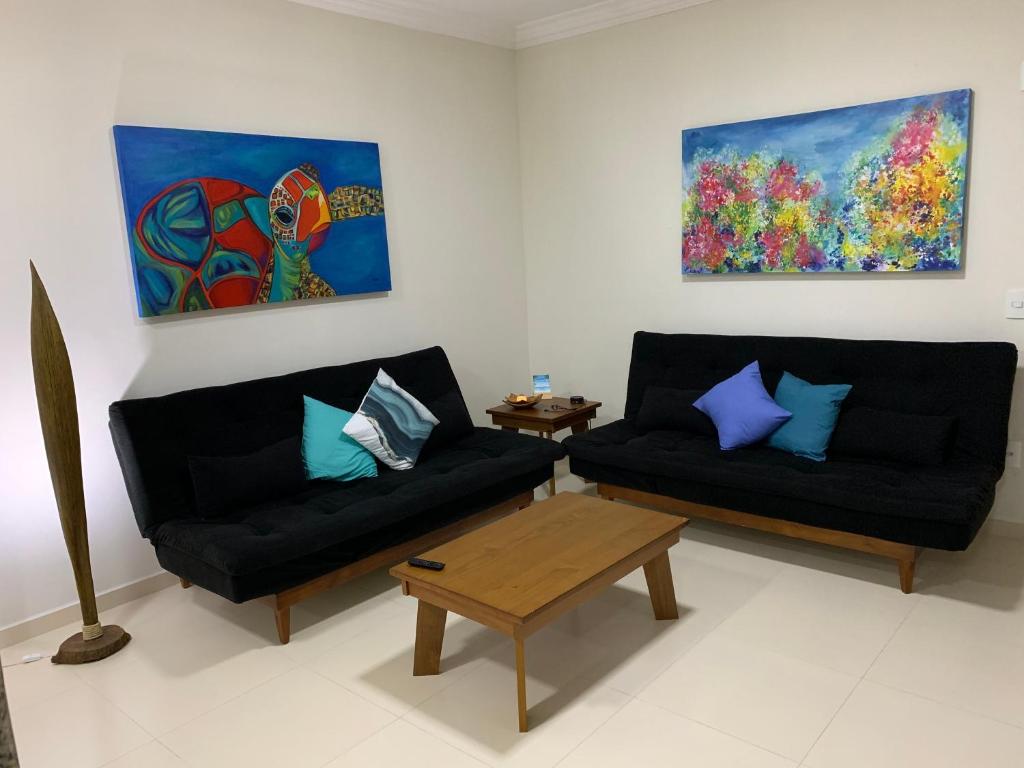  Apartamento - Ubatuba - Toninhas - 350 passos da praia - 350 steps to the beach - Costa Verde