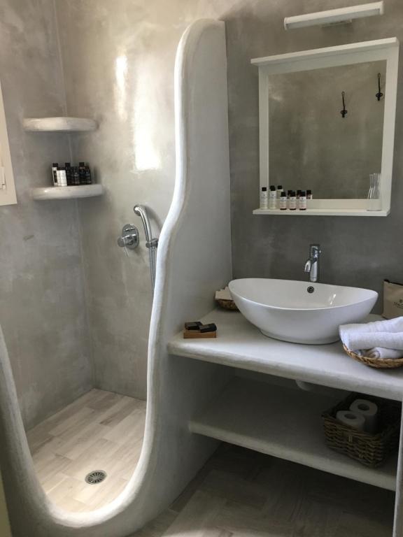Koupelna v ubytování Villa Tranquilita