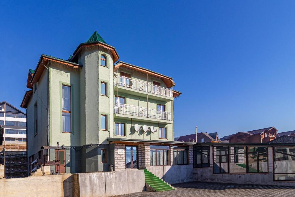 Budova, kde se penzion nachází