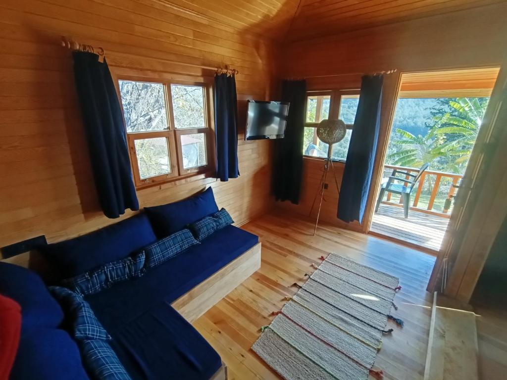 Posezení v ubytování Lycia Nature House