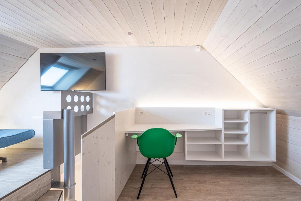 Postel nebo postele na pokoji v ubytování Seminarhotel Lihn