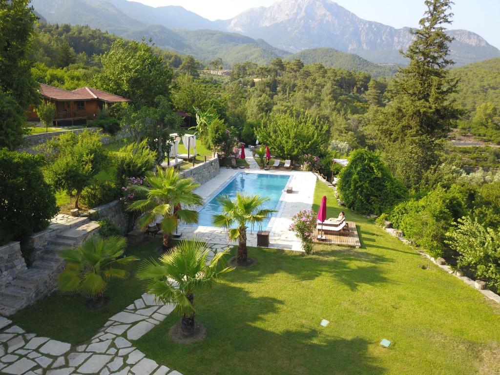 Bazén v ubytování Lycia Nature House nebo v jeho okolí