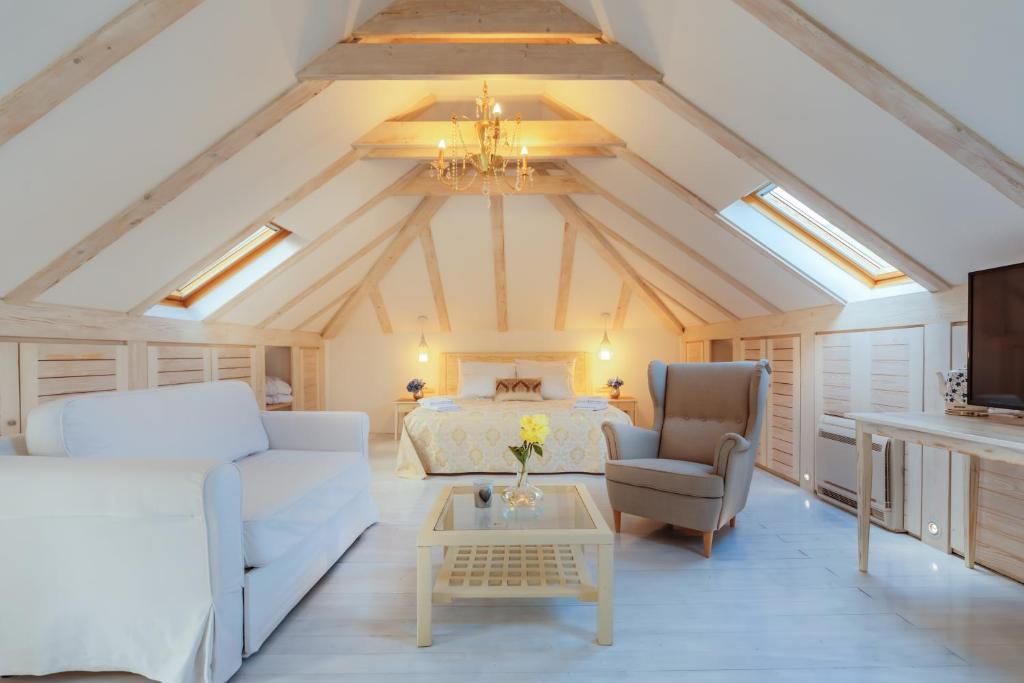 Posezení v ubytování Boutique Hotel Capitano
