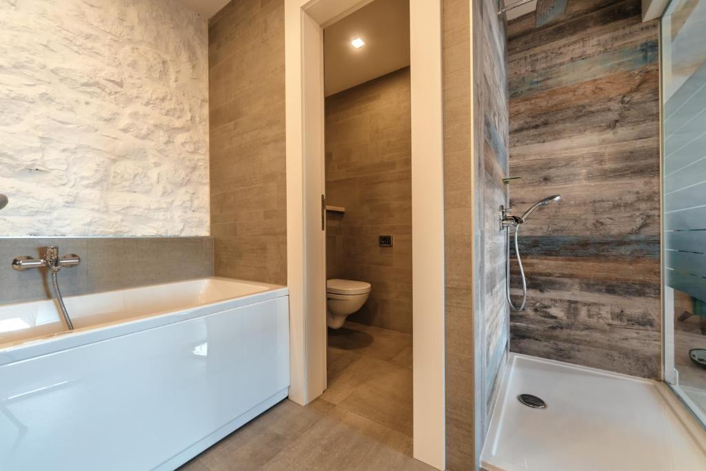 Koupelna v ubytování Boutique Hotel Capitano