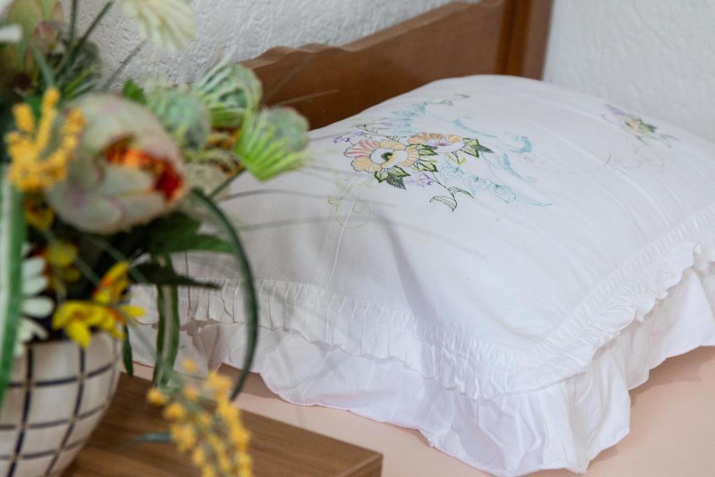 Postel nebo postele na pokoji v ubytování Apartments Oliva