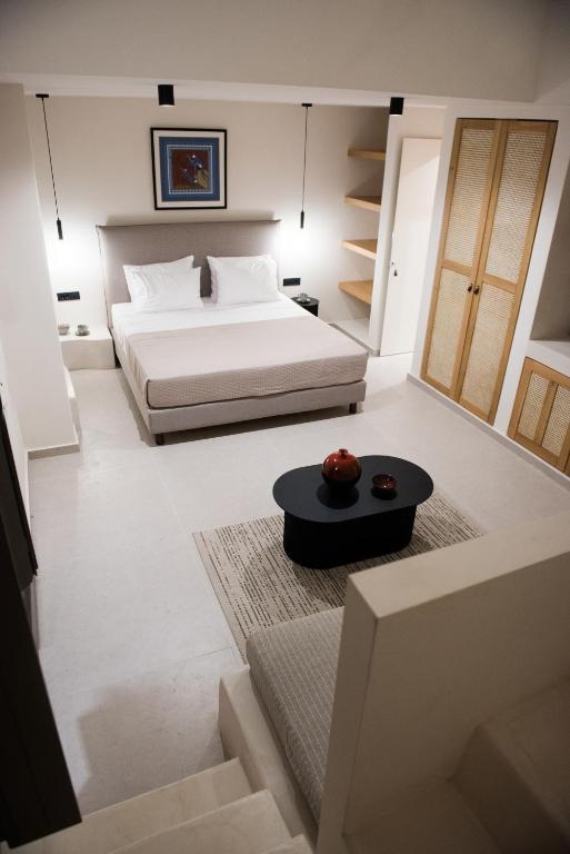 Terra Nera Suitesにあるベッド