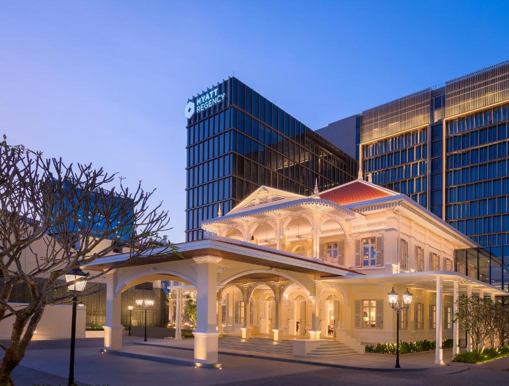 Budova, kde se hotel nachází