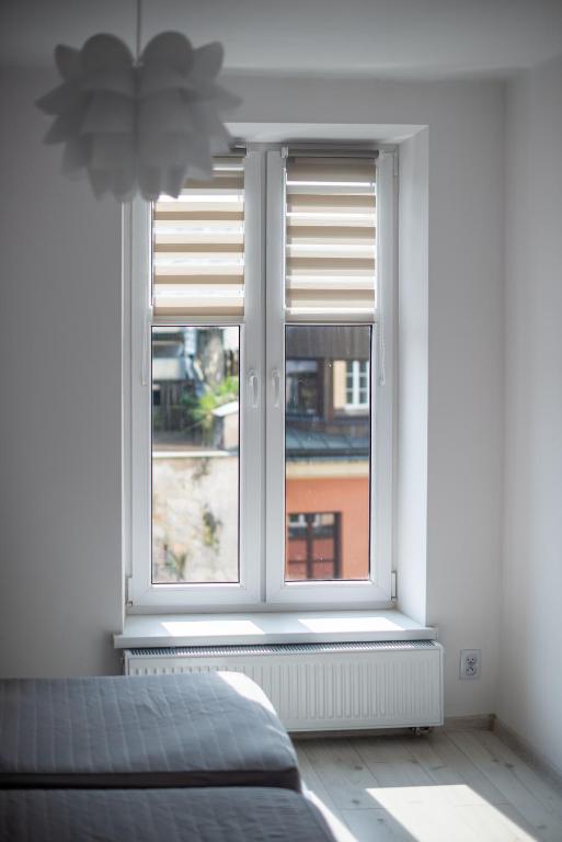 Posteľ alebo postele v izbe v ubytovaní Super Central Apartment Sienna street