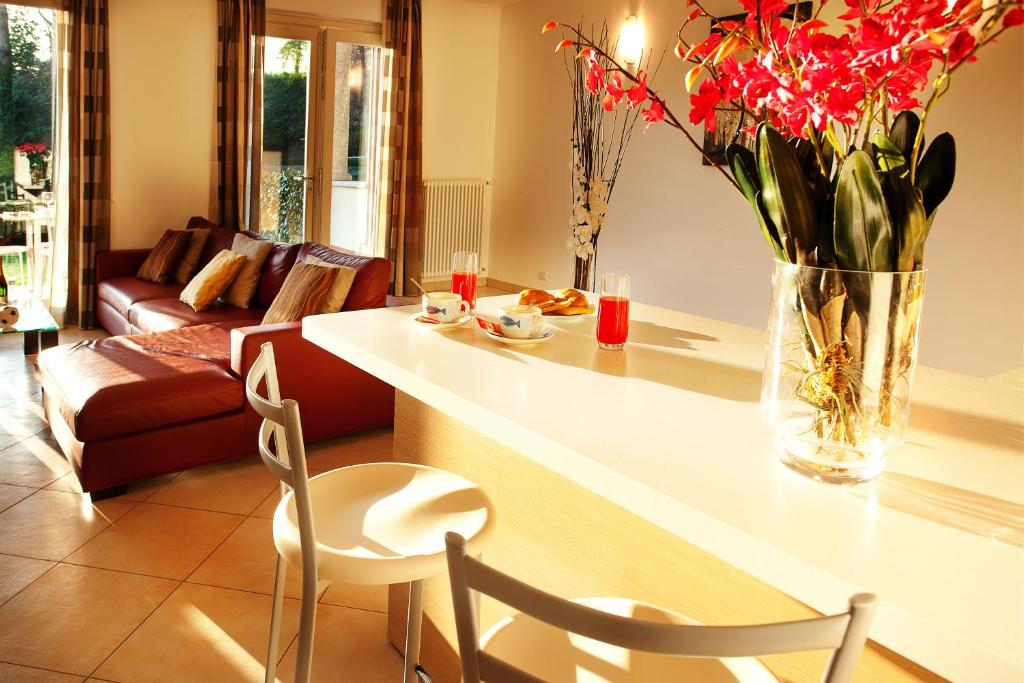 Część wypoczynkowa w obiekcie Tremezzo Residence-11 apartments to choose from in an exclusive residence by Italian Apartments