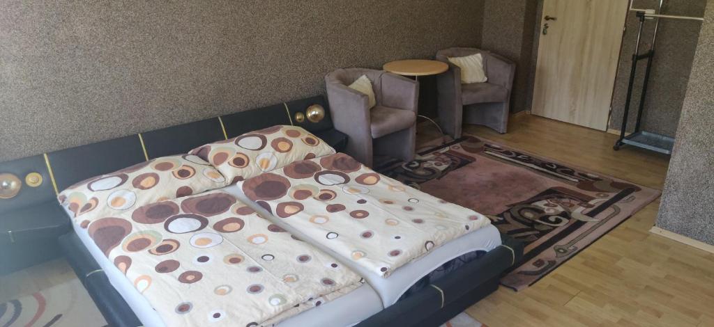 Postel nebo postele na pokoji v ubytování Ubytování u Kováře
