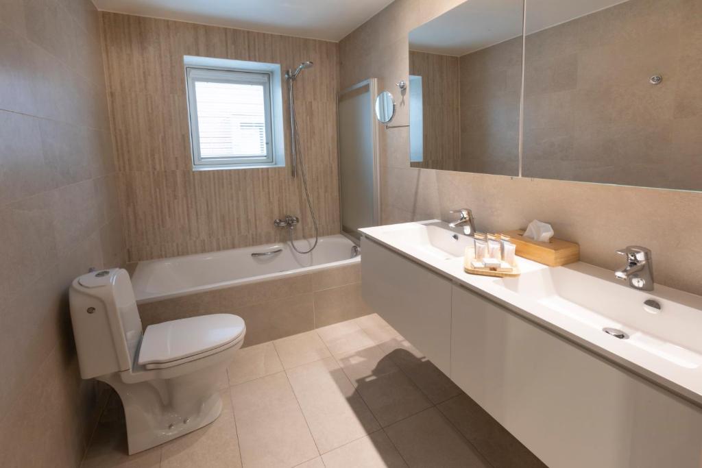 Koupelna v ubytování Hotel Atlanta Knokke