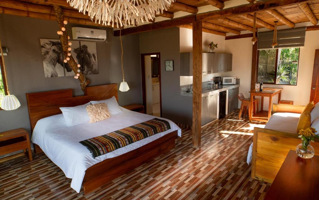 Kuchyň nebo kuchyňský kout v ubytování Casa Olonche