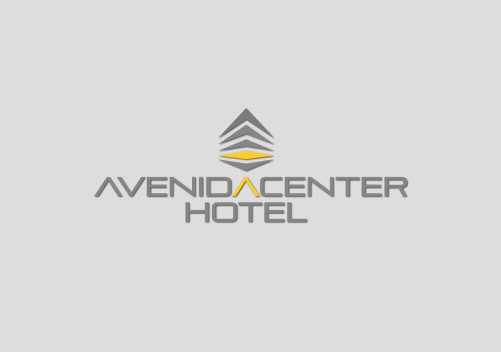 a logo for an event center hotel at Avenida Center Hotel in Uruguaiana