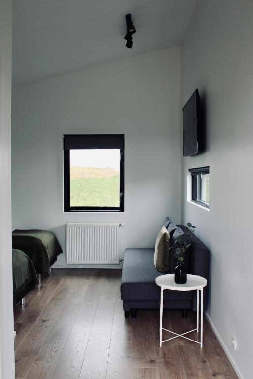 TV a/nebo společenská místnost v ubytování iStay Cottages