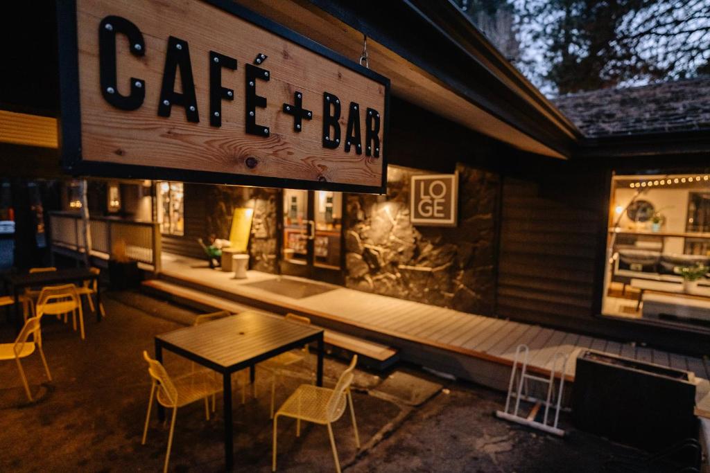 Restaurace v ubytování LOGE Bend