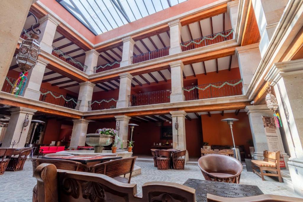 Posezení v ubytování Hotel Casa Primavera Boutique & Spa