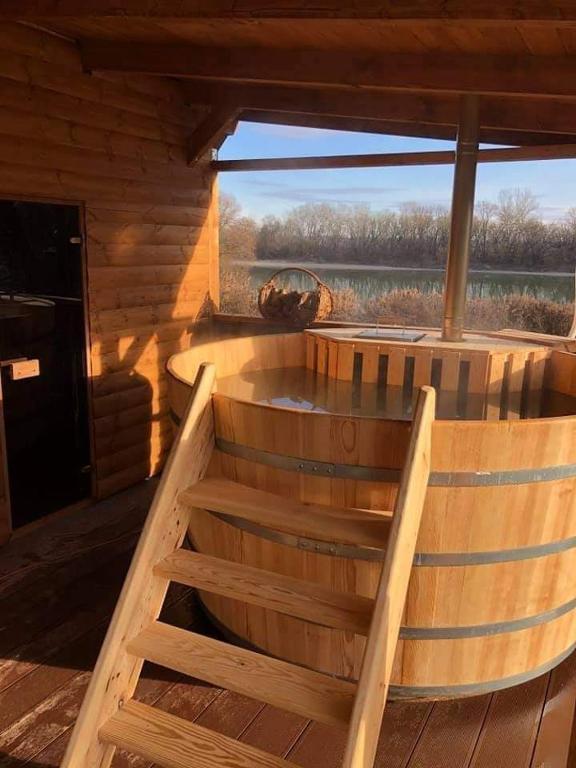 Vízparti Apartmanház - Apartement Met Twee Slaapkamers Met Terras (6 Volwassenen)