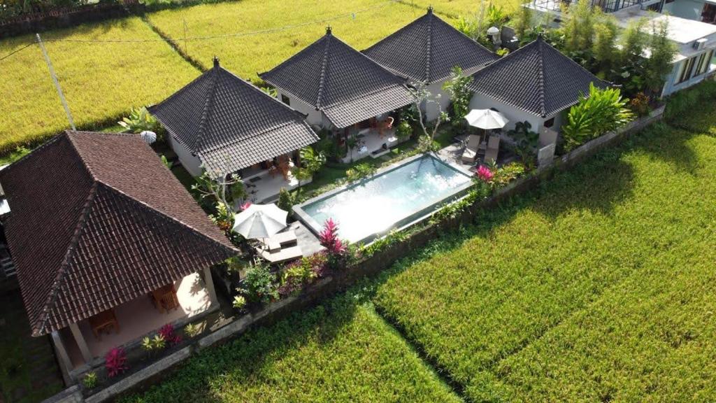 Zahrada ubytování Paraiso Cottage Ubud