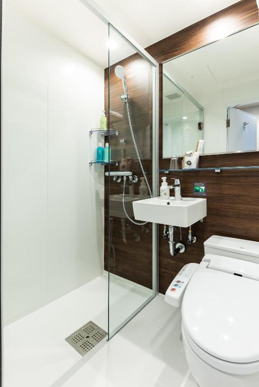 Koupelna v ubytování Hotel Kazusaya