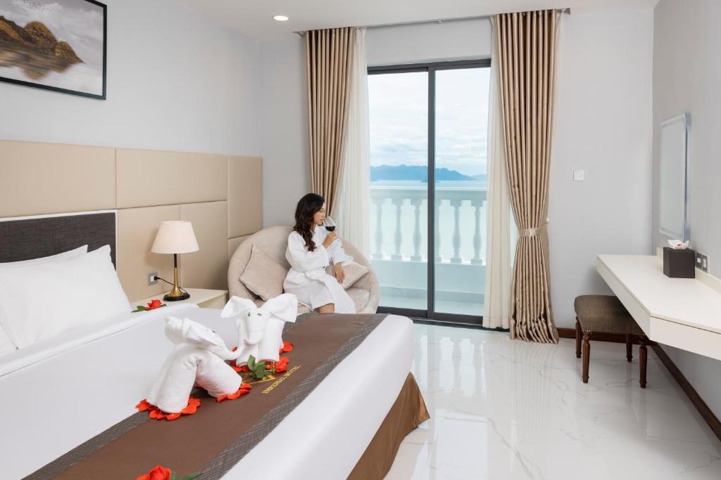 Phòng Có Giường Cỡ King Nhìn Ra Biển