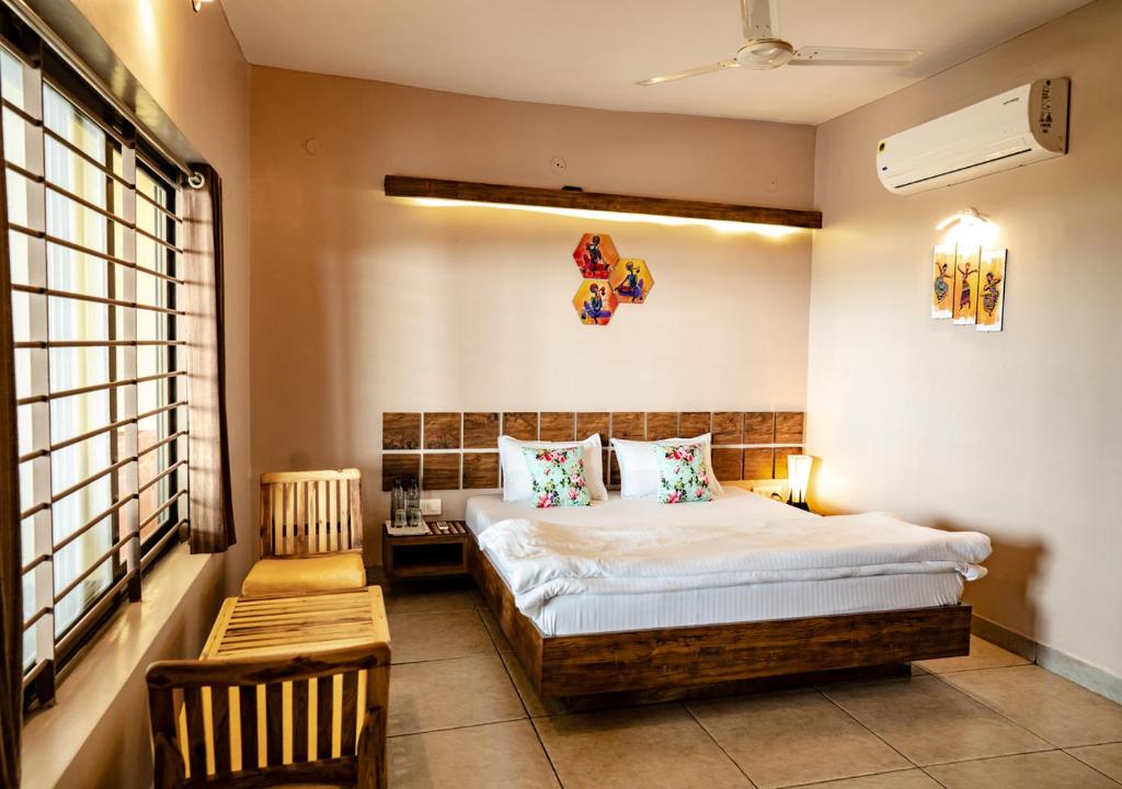The Satpura Panchtatva Villa - Sala Ejecutiva