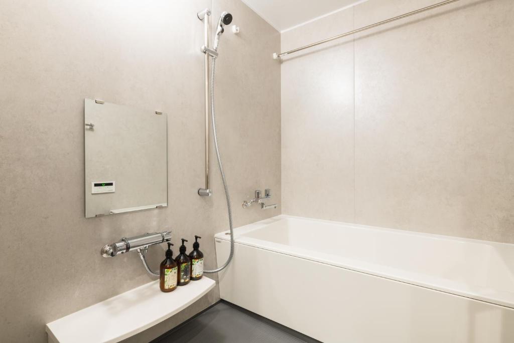 Koupelna v ubytování Hotel Iori