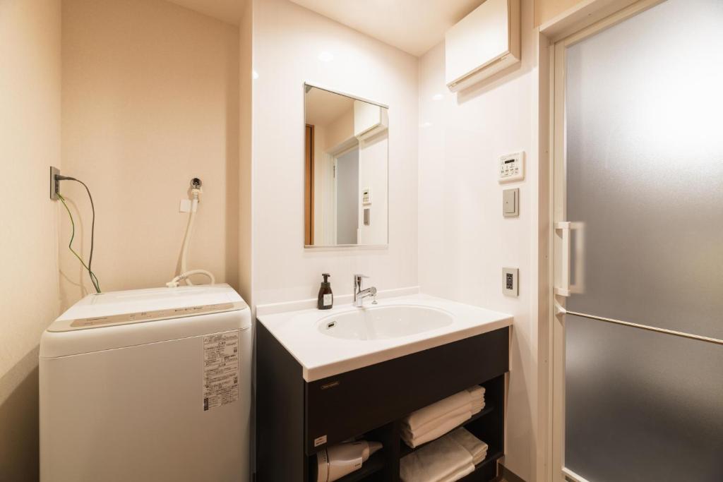 Koupelna v ubytování Hotel Iori
