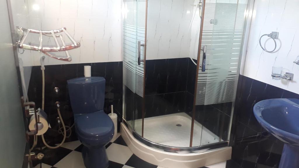 Koupelna v ubytování Basilico Homestay