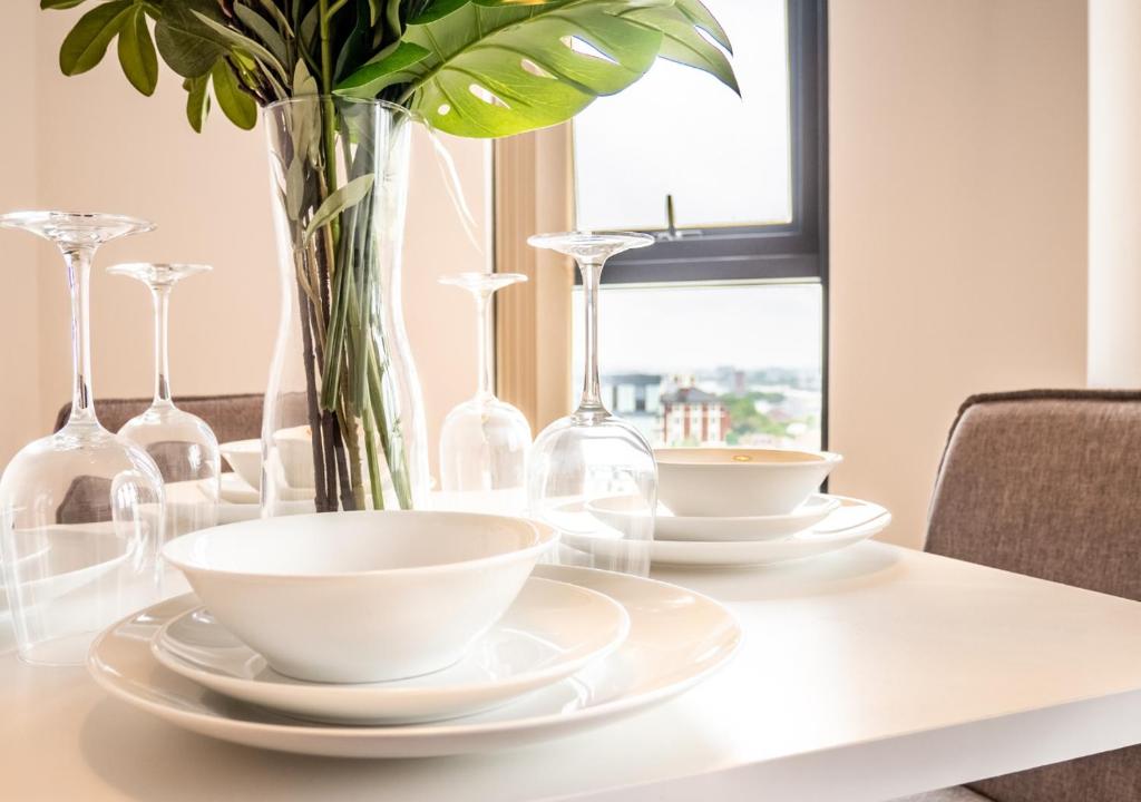 Modern Staycation Apartment in Sheffield