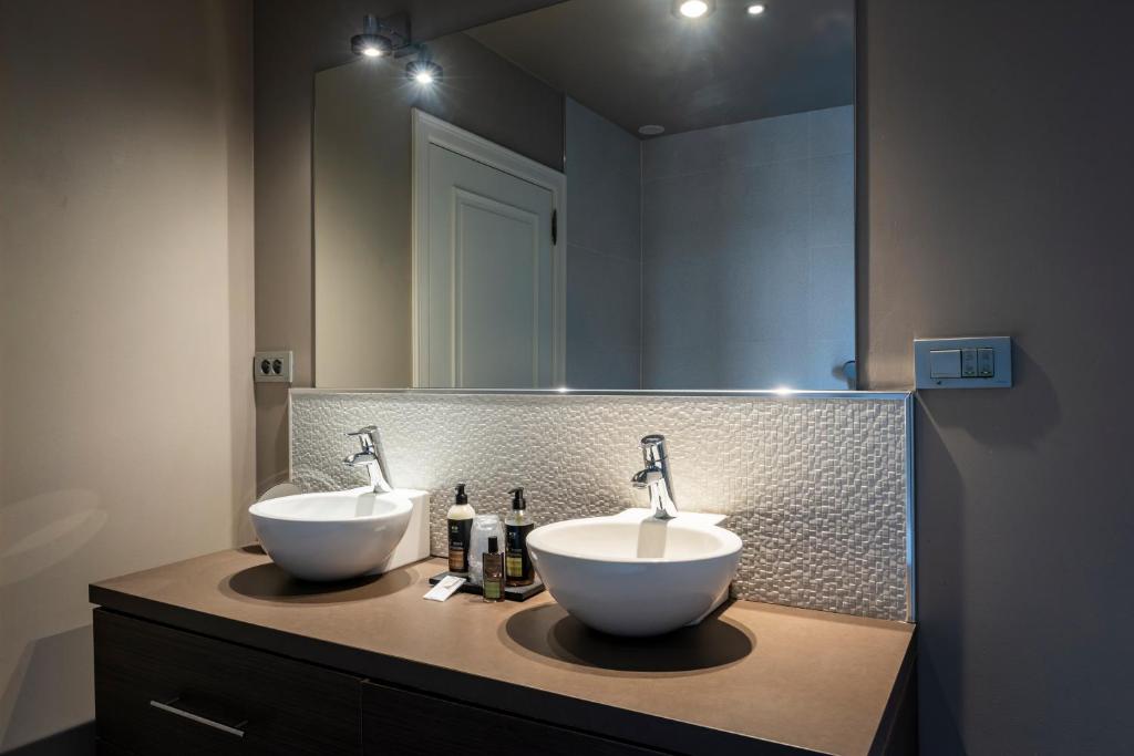 Koupelna v ubytování B&B La Cereza
